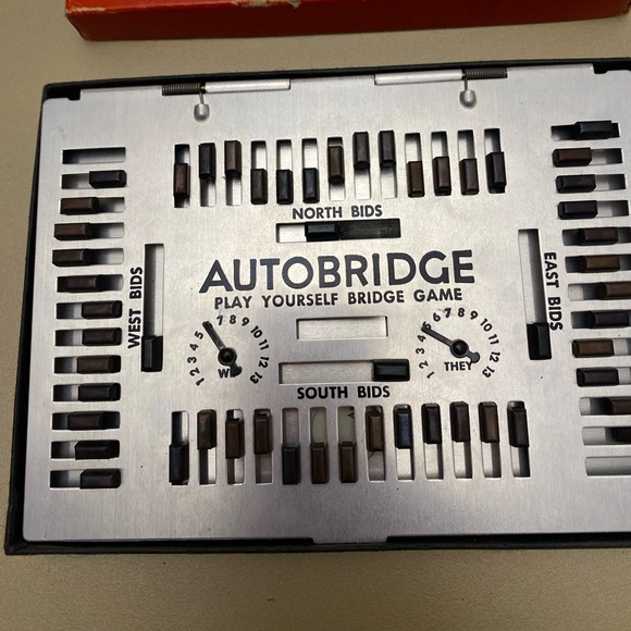 Vintage Autobridge Play yourself bridge game - Picture 3 of 4